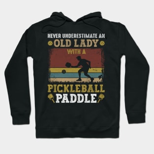 old lady picklebal Hoodie